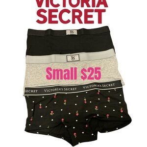 3 panties Victoria secret size small